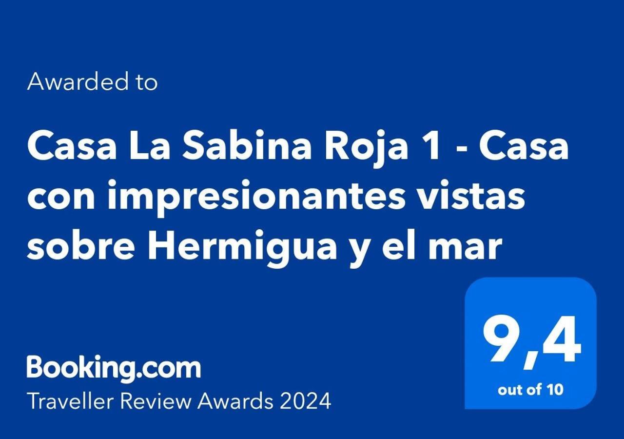 Casa La Sabina Roja 1 - Casa Con Impresionantes Vistas Sobre Hermigua Y El Mar Εξωτερικό φωτογραφία